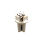 Led bulb 1 smd 3030 super bright, socket T5 B8.3D, crystal blue color, for dashboard and center console